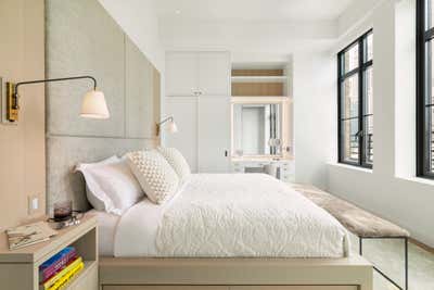  Contemporary Apartment Bedroom. TRIBECA FAMILY HOME by Michael Wood & Co..