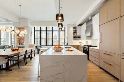  Contemporary Apartment Kitchen. TRIBECA FAMILY HOME by Michael Wood & Co..