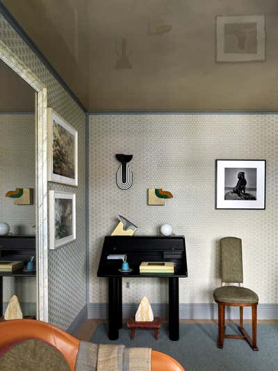  Contemporary Family Home Bedroom. San Francisco Decorator Showcase 2020 by Martin Young Design.