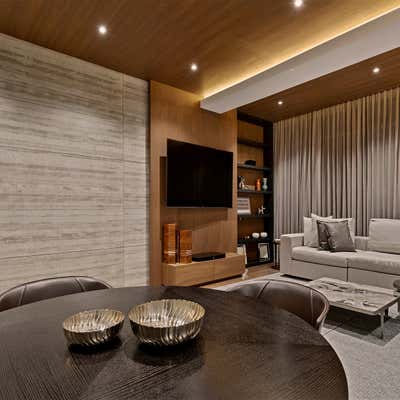  Contemporary Apartment Bar and Game Room. Condo EM in Mexico City by Mueblería Standard.