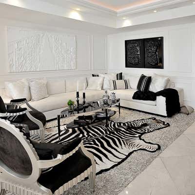  Transitional Apartment Living Room. Condo RF in Miami by Mueblería Standard.