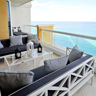 Eclectic Apartment Exterior. Condo RF in Miami by Mueblería Standard.