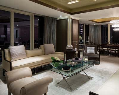  Transitional Apartment Living Room. Condo JD in Monterrey by Mueblería Standard.