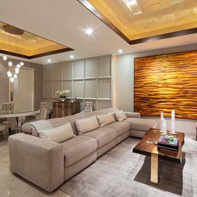  Eclectic Apartment Living Room. Condo JD in Monterrey by Mueblería Standard.