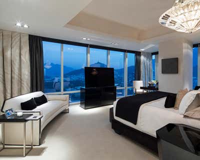 Eclectic Apartment Bedroom. Condo JD in Monterrey by Mueblería Standard.