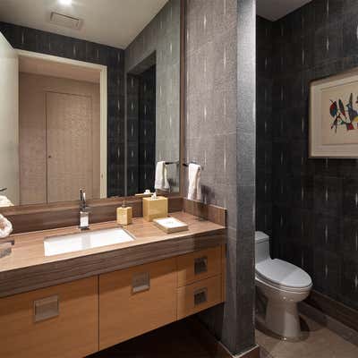  Eclectic Apartment Bathroom. Condo JD in Monterrey by Mueblería Standard.