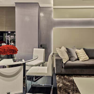  Contemporary Apartment Living Room. Condo MW in Mexico by Mueblería Standard.
