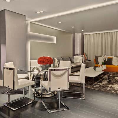  Contemporary Apartment Living Room. Condo MW in Mexico by Mueblería Standard.