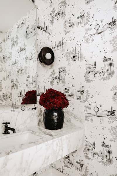  Modern Family Home Bathroom. Nob Hill by Lindsay Gerber Interiors.