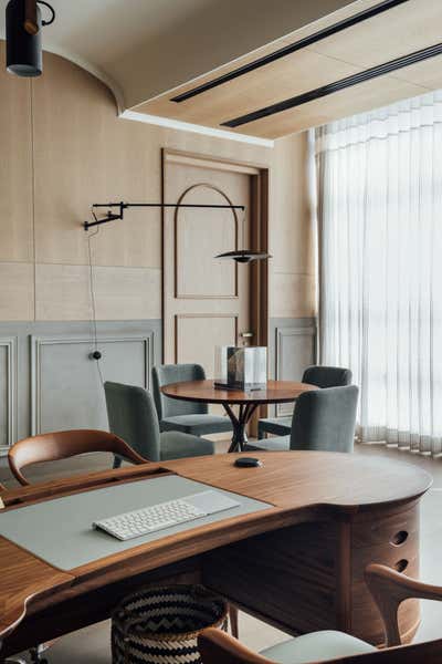  Modern Office and Study. Zydus Cadila Office by Iram Sultan Design Studio.