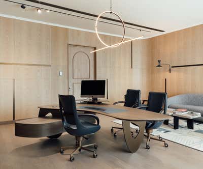 Contemporary Office and Study. Zydus Cadila Office by Iram Sultan Design Studio.
