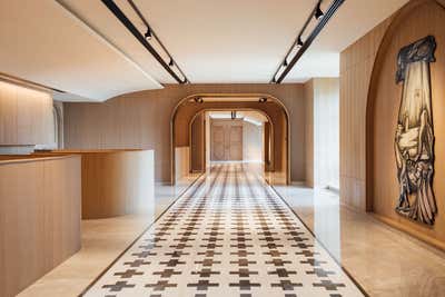  Contemporary Entry and Hall. Zydus Cadila Office by Iram Sultan Design Studio.