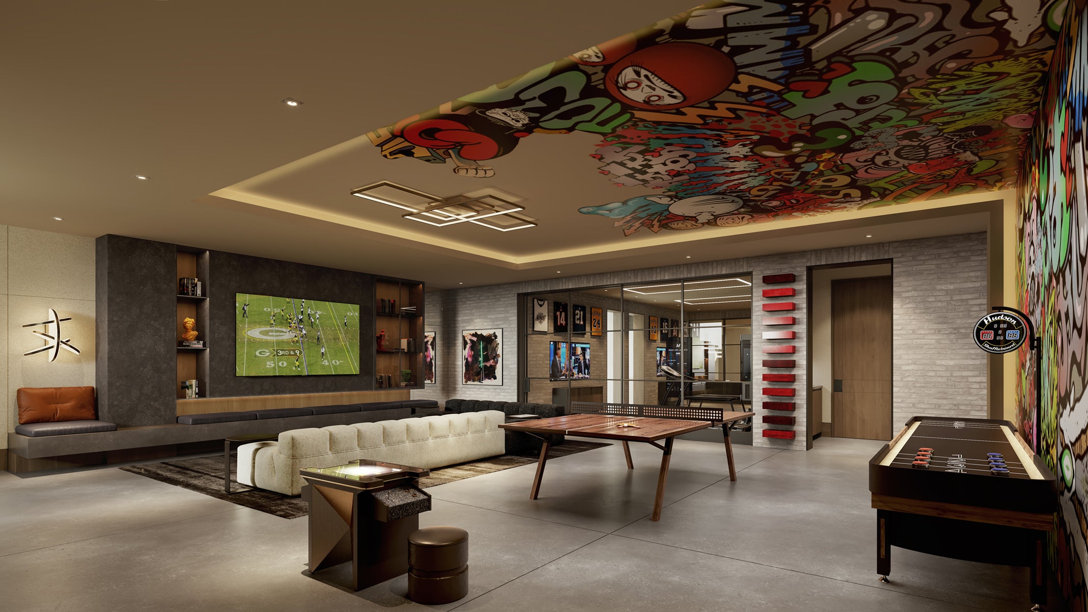 Art Deco Bar and Game Room