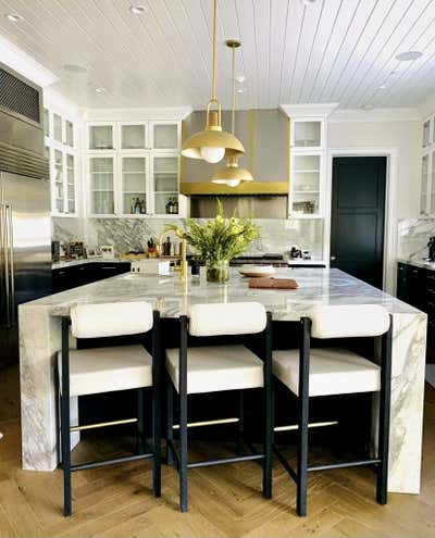 Organic Family Home Kitchen. Modern Chic by Sienna Oosterhouse.
