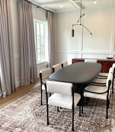 Organic Family Home Dining Room. Modern Chic by Sienna Oosterhouse.