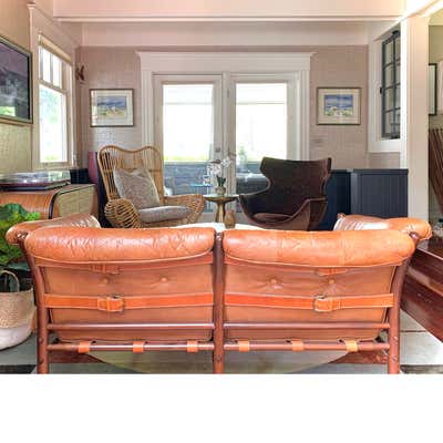  Art Deco Bohemian Family Home Living Room. Elbow Park by Paul Hardy Design Inc..