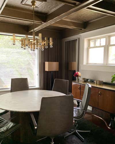  Contemporary Bohemian Family Home Dining Room. Elbow Park by Paul Hardy Design Inc..