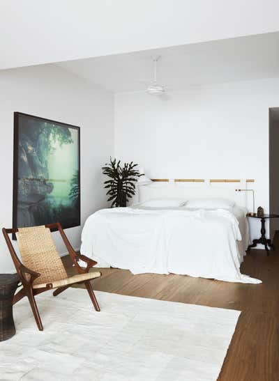  Eclectic Beach House Bedroom. Sydney Beach House by Sarah Davison Interiors.