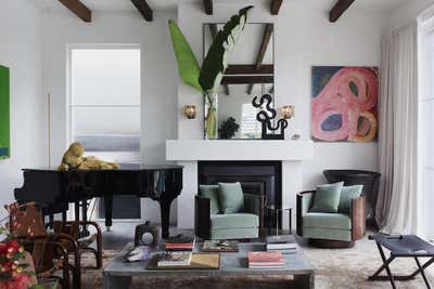  Eclectic Family Home Living Room. Sydney Residence by Sarah Davison Interiors.