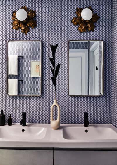 Maximalist Bathroom. Park Slope Residence  by Jett Projects.