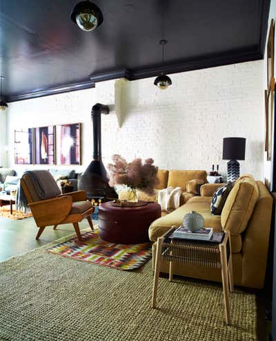  Mid-Century Modern Apartment Living Room. C116 by MHLI.