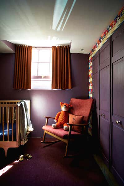  Mid-Century Modern Organic Apartment Children's Room. C116 by MHLI.