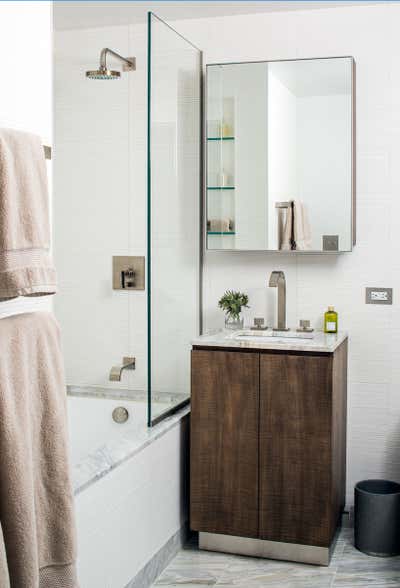  Modern Contemporary Apartment Bathroom. D059 by MHLI.