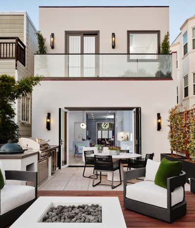  Contemporary Family Home Exterior. Cow Hollow Edwardian by Tineke Triggs Artistic Designs For Living.