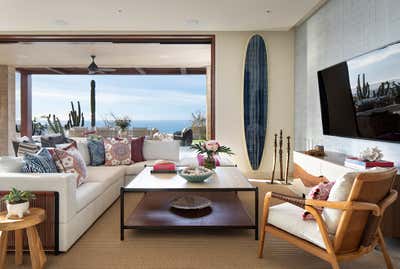  Modern Coastal Vacation Home Living Room. Cabo San Lucas Retreat by Tineke Triggs Artistic Designs For Living.