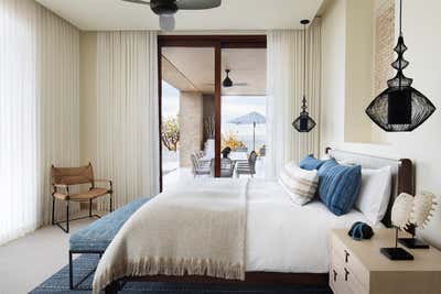  Coastal Tropical Vacation Home Bedroom. Cabo San Lucas Retreat by Tineke Triggs Artistic Designs For Living.