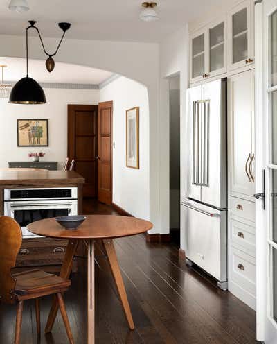  Cottage Family Home Kitchen. Piedmont Storybook Vintage by Landed Interiors & Homes.