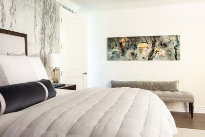 Contemporary Bedroom. Timeless but Edgy  by Lisa Queen Design.