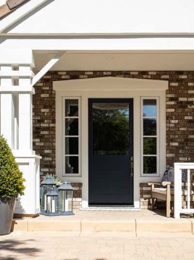  Traditional Exterior. Timeless but Edgy  by Lisa Queen Design.