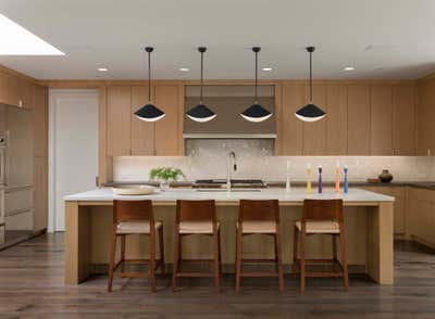 Mid-Century Modern Family Home Kitchen. Mid-Century Modern by The Wiseman Group Interior Design, Inc..