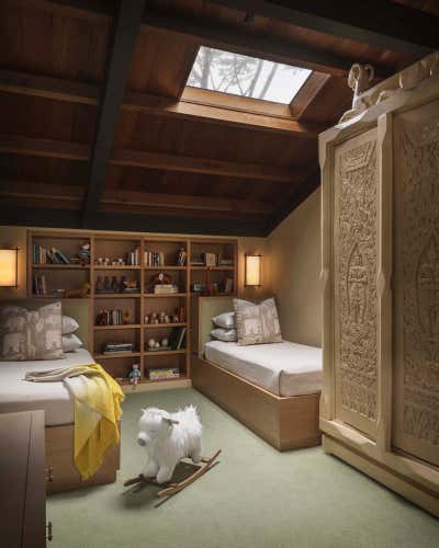  Mediterranean Family Home Bedroom. Carmel Getaway by The Wiseman Group Interior Design, Inc..