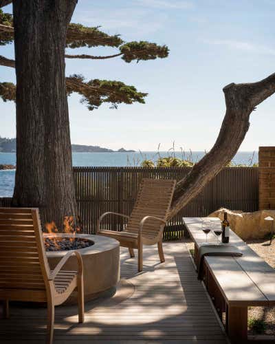  Mediterranean Family Home Exterior. Carmel Getaway by The Wiseman Group Interior Design, Inc..