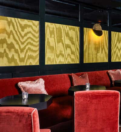  Contemporary Restaurant . Canary Club  by Emily Frantz Design.