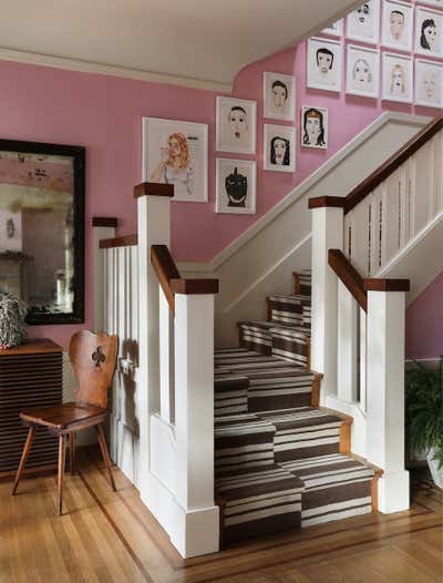 Eclectic Entry and Hall. Geary English Eccentric by Landed Interiors & Homes.