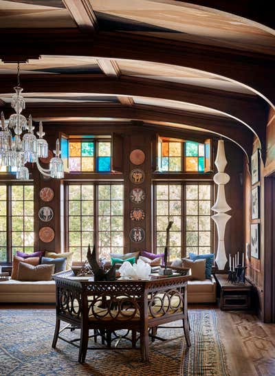  Bohemian Living Room. Haute Bohemian Hideaway by The Wiseman Group Interior Design, Inc..