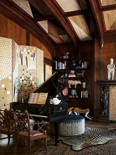  Bohemian Living Room. Haute Bohemian Hideaway by The Wiseman Group Interior Design, Inc..