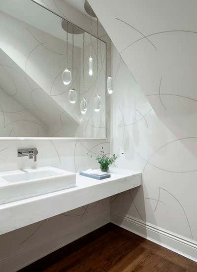  Traditional Contemporary Bathroom. The Lighter Side by The Wiseman Group Interior Design, Inc..