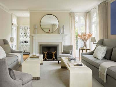  Transitional Living Room. The Lighter Side by The Wiseman Group Interior Design, Inc..