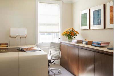  Transitional Office and Study. The Lighter Side by The Wiseman Group Interior Design, Inc..