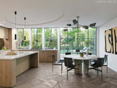  Contemporary Family Home Kitchen. Memorial Kitchen by Habitat Roche.