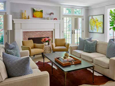  Coastal Country House Living Room. Designer's Own by Halcyon Design, LLC.