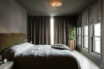  Transitional Minimalist Vacation Home Bedroom. Park City Mountain House by Two Muse Studios.