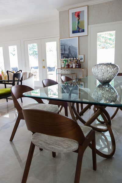  Contemporary Family Home Dining Room. West Houston by Paresa Interiors.