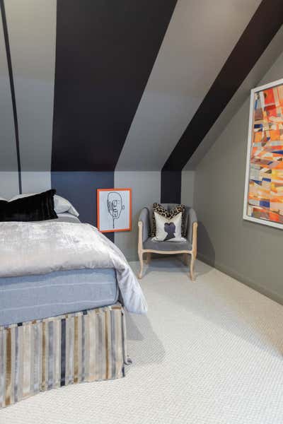  Contemporary Eclectic Family Home Bedroom. West Houston by Paresa Interiors.