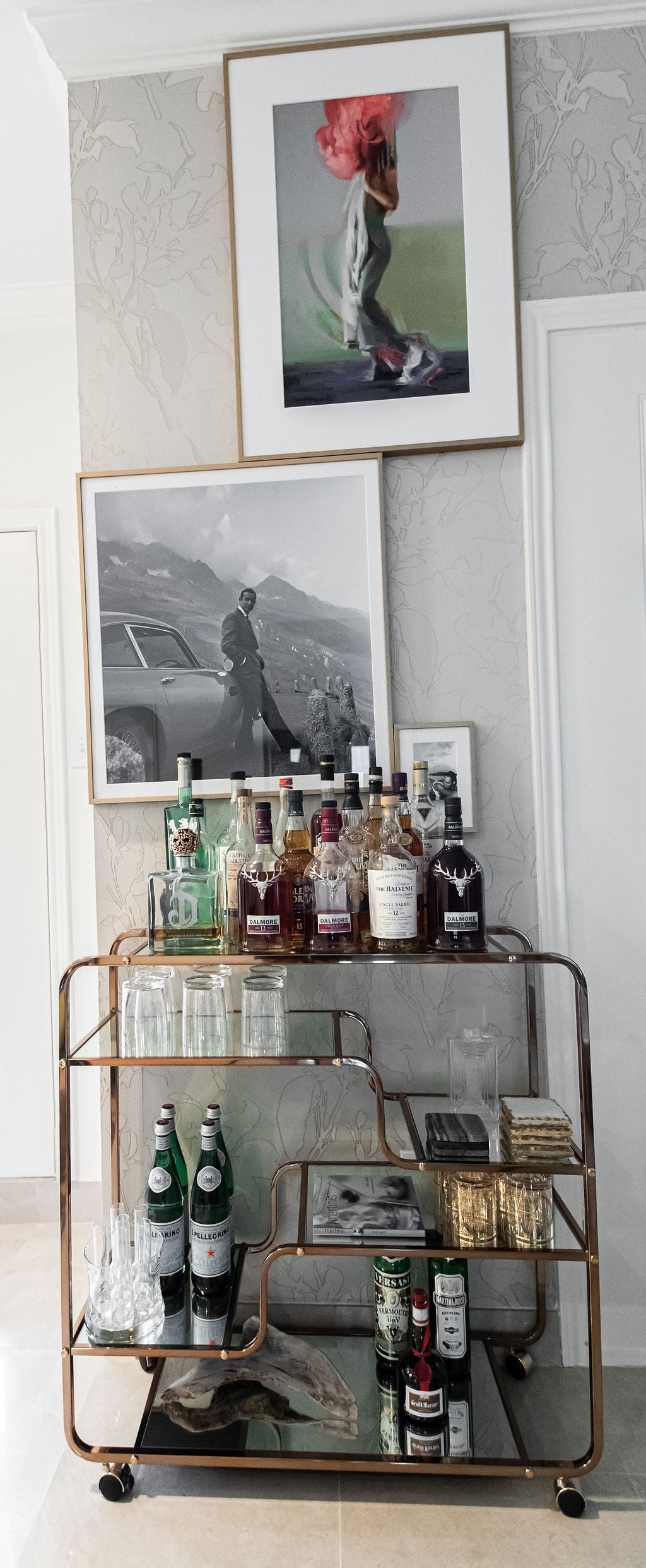 Contemporary Bar and Game Room