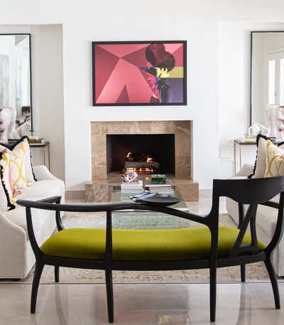 Contemporary Family Home Living Room. West Houston by Paresa Interiors.